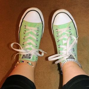 spring green converse